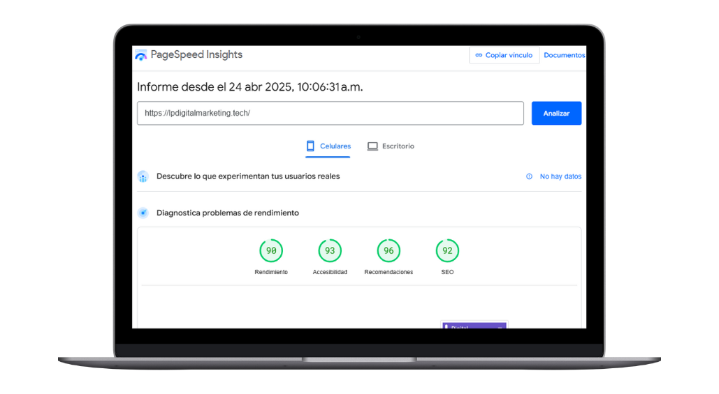 Servicio Soporte Web | LP Digital Marketing