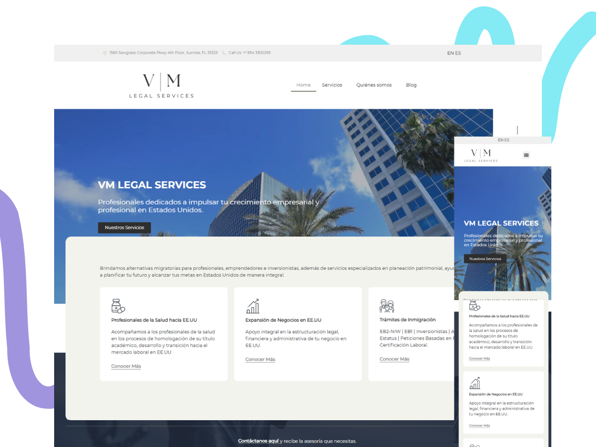 Caso práctico VM Legal Services - LP Digital Marketing