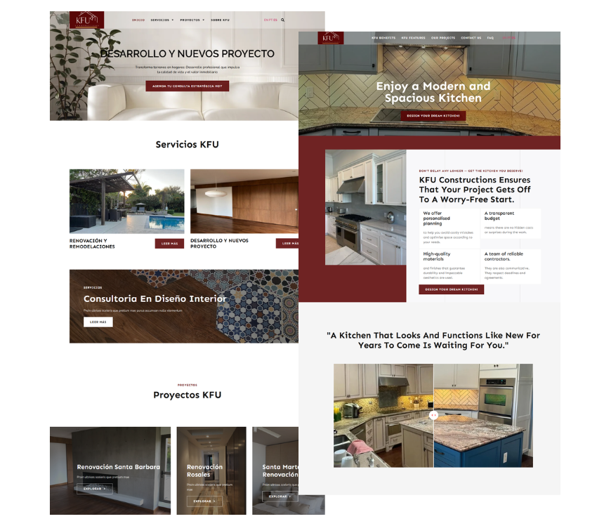 Proyecto KFU COnstruction by LP Digital Marketing